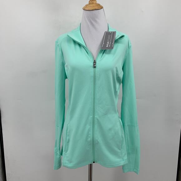 Under Armour Jacket Women L Large Pond Fitted All Season Full Zip Long Sleeve - Picture 2 of 12